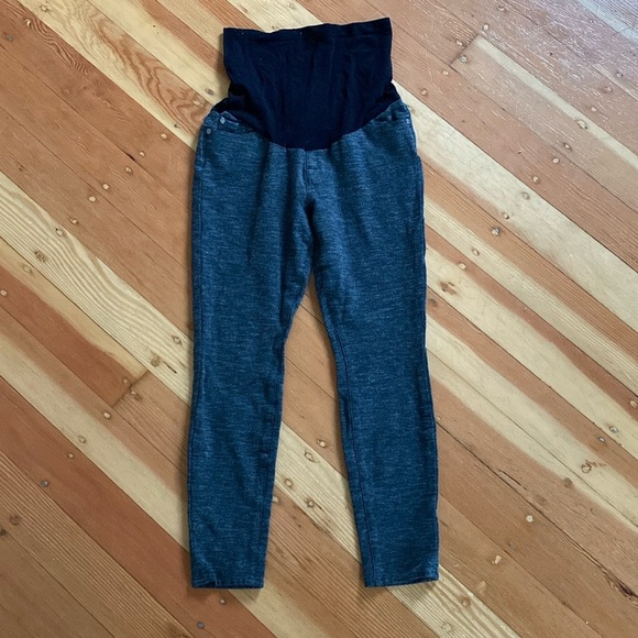 7 for All Mankind‎ Full Panel Grey Stretch Maternity Pants 28 - Picture 1 of 7